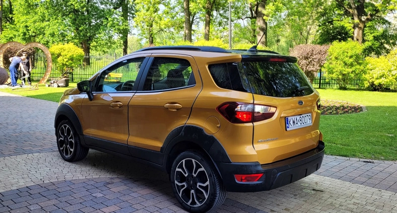 Ford EcoSport cena 66900 przebieg: 50000, rok produkcji 2021 z Zator małe 211